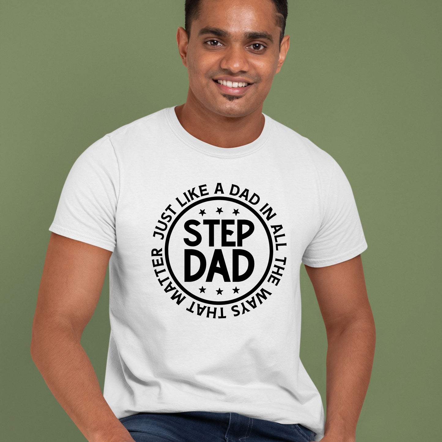 Fun caring brave strong hero StepDad T-shirt, Gift for StepDads!